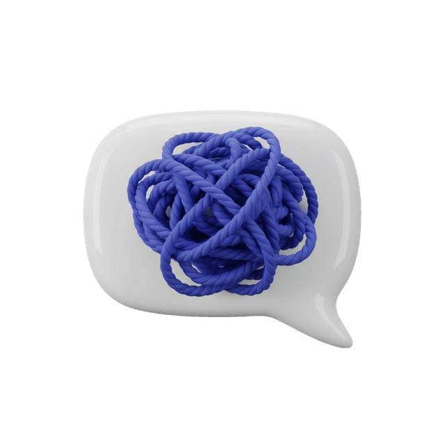 Placeholder illustration for unstructured rambling