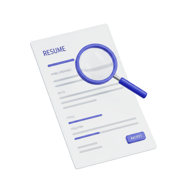 Placeholder illustration for resume-focused interview preparation