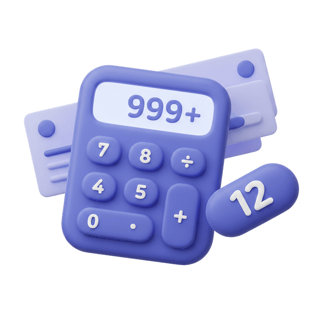 Illustration representing calculation pressure in aptitude tests