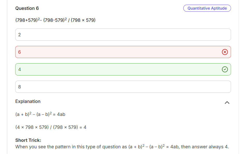 Aptitude test explanations placeholder