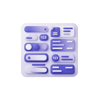 Illustration representing finance-specific typing vocabulary