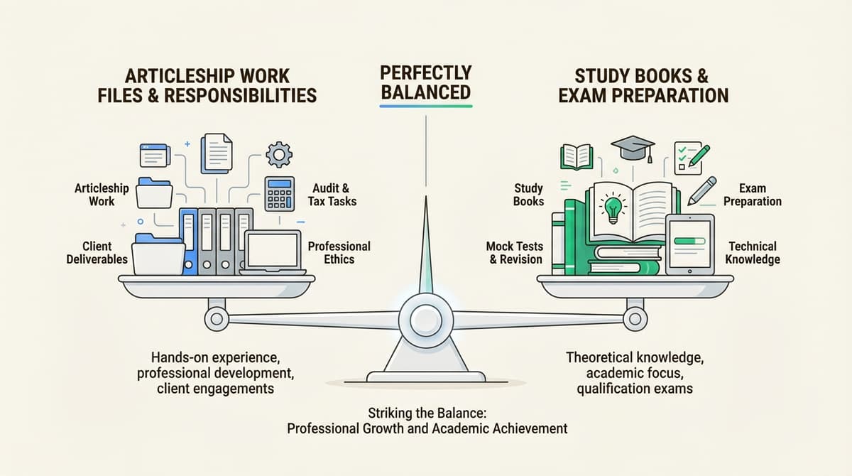 Successful CAs balance articleship responsibilities with exam preparation